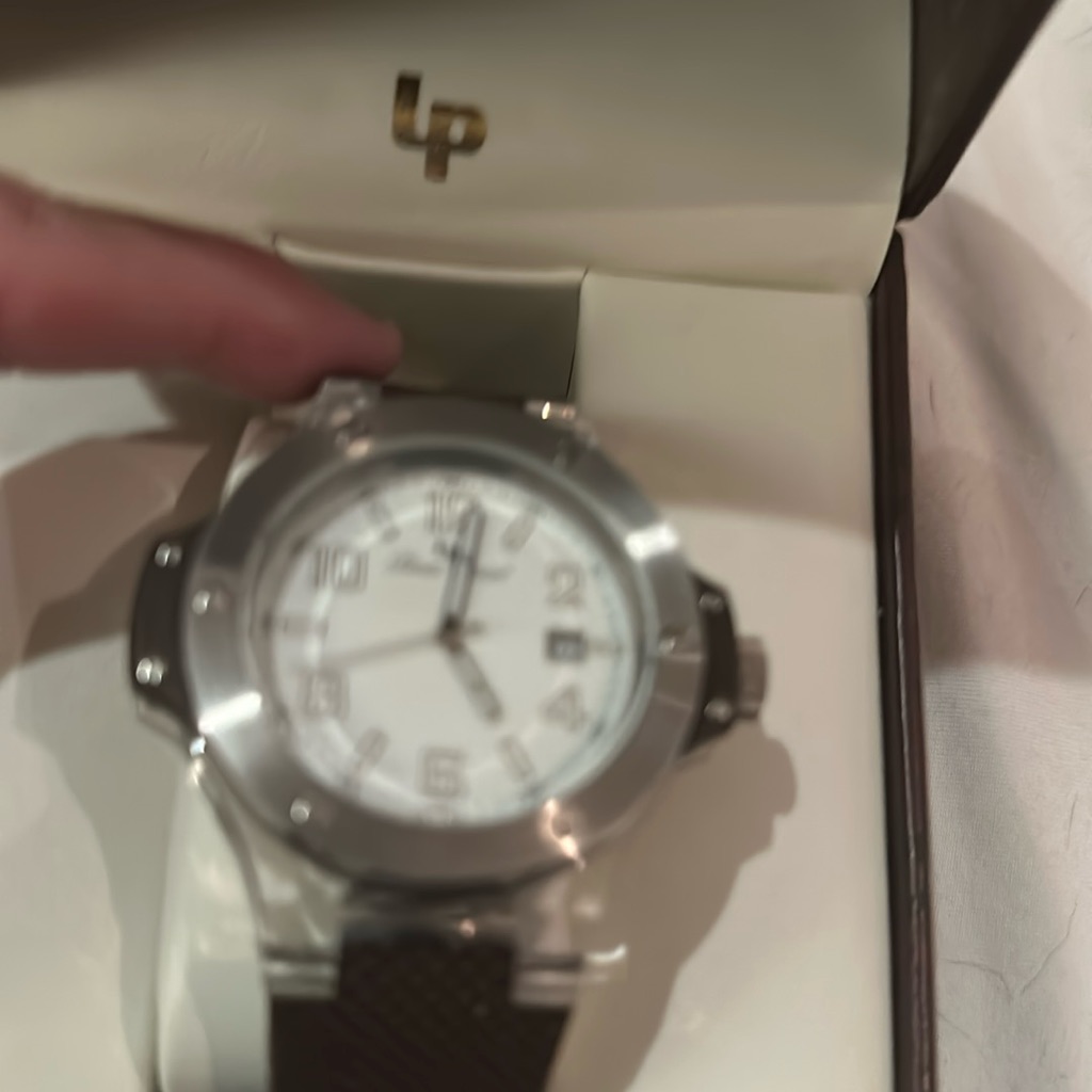 Lucion Piccard Swiss Men’s Watch. Chocolate Brown Band. Can Dress Up Or Down